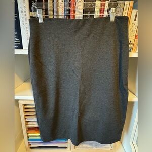 Philosophy Charcoal Stretch Pencil Skirt